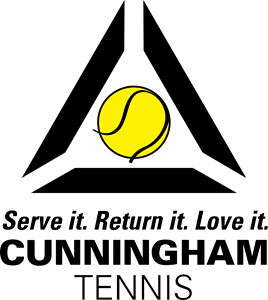 Cunningham Tennis Logo Vector