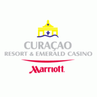 CURACAO MARRIOTT BEACH RESORT & EMERALD CASINO Logo PNG Vector