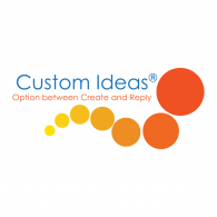 Custom Ideas Logo PNG Vector