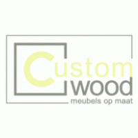 CustomWood Logo PNG Vector