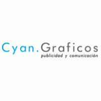 Cyan Graficos Logo PNG Vector
