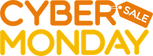 Cyber Monday Sale Logo Vector