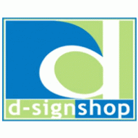 D-Sign Shop Logo Vector