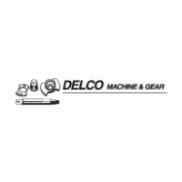 DELCO Machine & Gear Logo PNG Vector