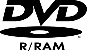 DVD R/RAM Logo PNG Vector