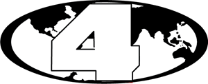 DVD Regional Code 4 Logo Vector
