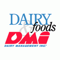 Dairy Foods & DMI Logo Vector