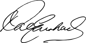 Dale Earnhardt Signature Logo PNG Vector