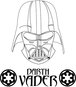 Darth Vader Logo PNG Vector