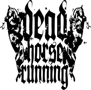 Dead Horse Running Logo PNG Vector