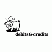 Debits & Credits Logo PNG Vector