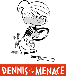 Dennis the Menace Logo Vector