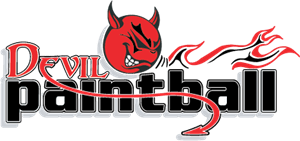 Devil Paintball Logo Vector
