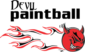 Devil Paintball Logo PNG Vector
