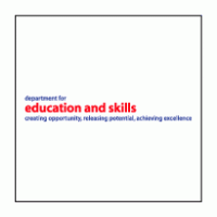 DfES Department for Education and Skills Logo PNG Vector