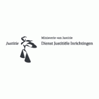 Dienst Justitiele Inrichtingen Logo PNG Vector