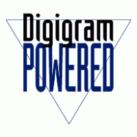 Digigram Powered Logo PNG Vector