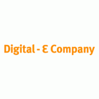 Digital-E Company Logo PNG Vector