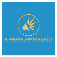 Digital Club Network Logo PNG Vector