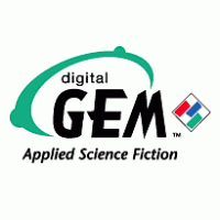 Digital GEM Logo PNG Vector