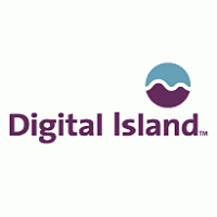 Digital Island Logo PNG Vector