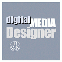 Digital Media Designer Logo PNG Vector