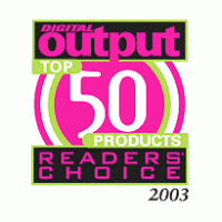 Digital Output Readers Choice Logo Vector