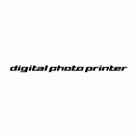 Digital Photo Printer Logo PNG Vector