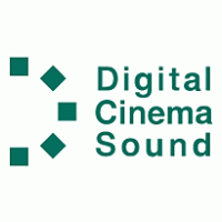 Digital Sinema Sound Logo PNG Vector