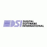 Digital Software International Logo PNG Vector