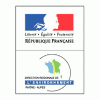 Direction Regionale de l'Environnement Rhone Alpes Logo PNG Vector