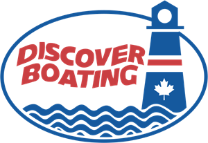 Discover Boating Logo Vector