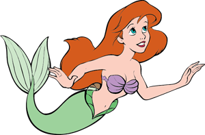 Disney's Little Mermaid Logo PNG Vector