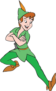 Disney's Peter Pan Logo PNG Vector