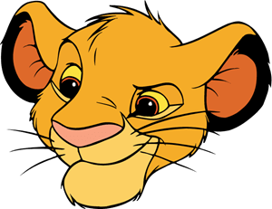 Disney's Simba Logo PNG Vector