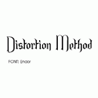 Distortion Method Logo PNG Vector