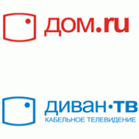 Divan-TV_Dom.ru Logo PNG Vector