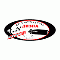 Dizna - Avto Moto Auspuh Logo Vector