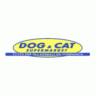 Dog & Cat Supermarket Logo PNG Vector