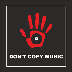 Don't Copy Music Logo PNG Vector