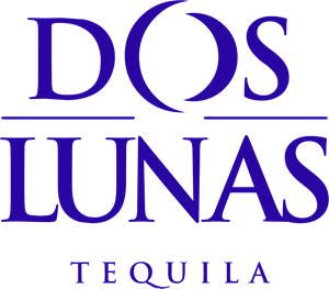Dos Lunas Tequila Logo Vector