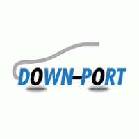 Down-Port Logo PNG Vector
