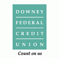 Downey Federal Credit Union Logo PNG Vector