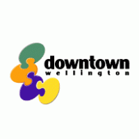 Downtown Wellington Logo Vector