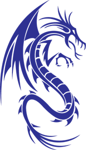 Dragon Logo PNG Vector