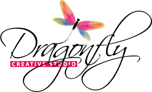 Dragonfly Creative Studio Logo Vector