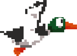 Duck Hunt Logo Vector