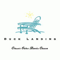 Duck Landing Logo PNG Vector