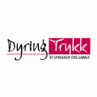 Dyring Trykk Logo PNG Vector