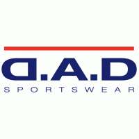 D. A. D. Sportswear Logo Vector